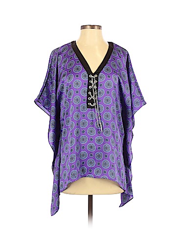 MICHAEL Michael Kors Short Sleeve Blouse (view 1)