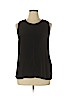 CALVIN KLEIN JEANS 100% Cotton Black Sleeveless Blouse Size XL - photo 1