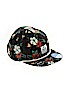 Reef 100% Polyester Floral Black Baseball Cap One size - photo 1