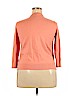 Ann Taylor LOFT 100% Cotton Orange Cardigan Size XL - photo 2