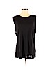 Haute Hippie 100% Modal Black Sleeveless Top Size S - photo 1