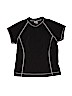 Lands' End Black Active T-Shirt Size 6 - 8 - photo 1