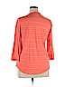 Lucky Brand Pink 3/4 Sleeve Top Size XL - photo 2