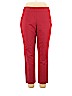 Talbots Red Casual Pants Size 14 - photo 1