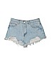 Forever 21 Blue Denim Shorts Size 29 waist - photo 1
