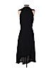 Yigal Azrouël New York 100% Silk Black Casual Dress Size Med (2) - photo 2