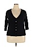 Fervour Black Cardigan Size 2X - photo 1