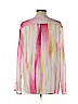 Elie Tahari Pink Long Sleeve Blouse Size L - photo 2