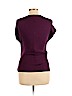 Attesa Maternity Purple Short Sleeve Top Size L - photo 2