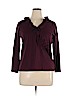 Chaps Burgundy Long Sleeve Top Size 1X - photo 1