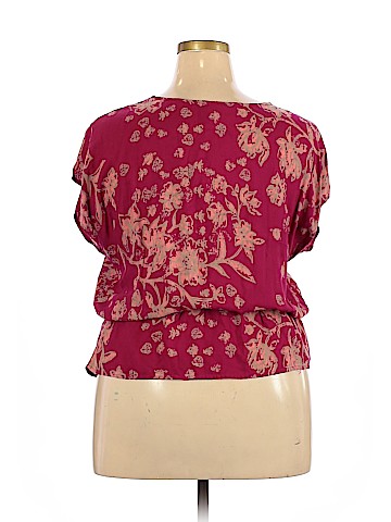 SONOMA life + style Short Sleeve Blouse (view 2)