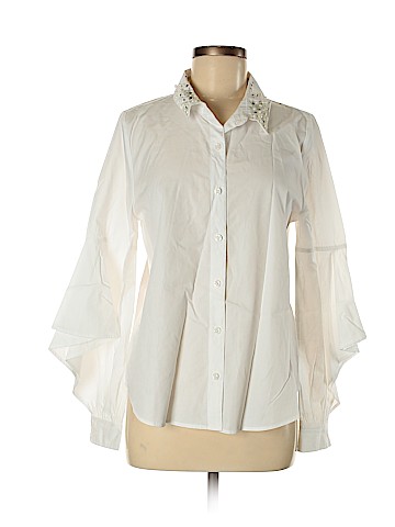 BP. Long Sleeve Button-Down Shirt (view 1)
