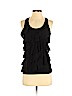 Eyeshadow Black Sleeveless Blouse Size S - photo 1