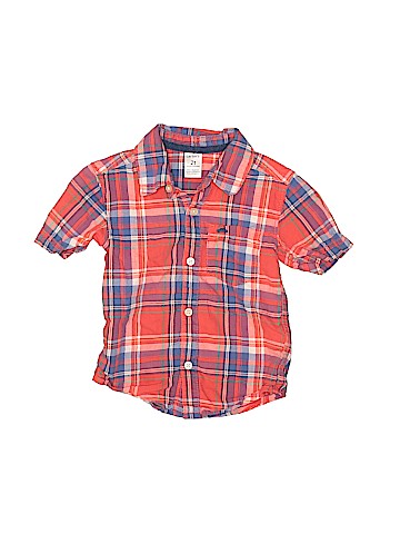 Carter's Short Sleeve Button-Down Shirt (view 1)