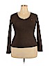 Tommy Hilfiger Brown Pullover Sweater Size XL - photo 1