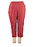 Worthington Red Linen Pants Size 22 - photo 1