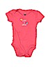 Carter's 100% Cotton Pink Short Sleeve Onesie 18-24 MO / 24 MO - photo 1