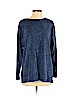 Zara 100% Cotton Blue Long Sleeve T-Shirt Size S - photo 1