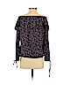 MICHAEL Michael Kors Purple 3/4 Sleeve Blouse Size S - photo 2