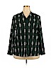 Chico's Green Long Sleeve Blouse Size XL (3) - photo 1