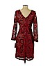 Julia Jordan 100% Polyester Red Casual Dress Size 4 - photo 2