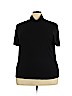 Lauren by Ralph Lauren Black Short Sleeve Top Size 3X - photo 1