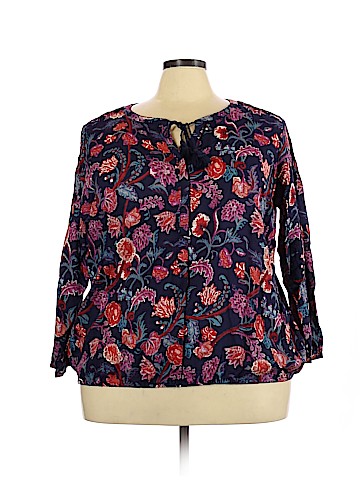 Lucky Brand Long Sleeve Blouse (view 1)
