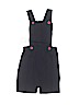 Bella Bliss 100% Cotton Blue Overall Shorts Size 3 - photo 1