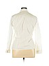 Croft & Barrow 100% Cotton White Long Sleeve Blouse Size XL - photo 2