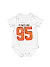 NFL 100% Polyester White Short Sleeve Onesie Size 3-6 mo - photo 1