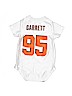 NFL 100% Polyester White Short Sleeve Onesie Size 3-6 mo - photo 2