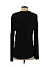 Topshop 100% Polyester Black Long Sleeve Blouse Size 4 - photo 2