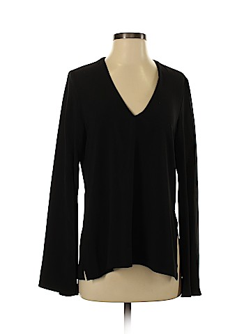 Topshop Long Sleeve Blouse (view 1)