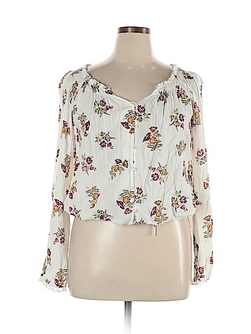 American Rag Cie Long Sleeve Blouse (view 1)