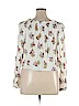 American Rag Cie White Long Sleeve Blouse Size XL - photo 2