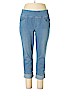 Belle By Kim Gravel 100% Cotton Blue Jeans Size 16 - photo 1