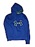 Under Armour 100% Polyester Blue Pullover Hoodie Size S (youth) - photo 1