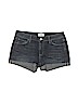 Paige Blue Denim Shorts Size 28 waist - photo 1