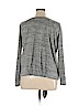Socialite 100% Cotton Gray Pullover Sweater Size XL - photo 2