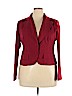 Angvns 100% Polyester Burgundy Blazer Size XXL - photo 1