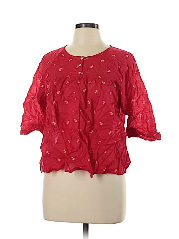 Madewell 3/4 Sleeve Blouse (view 1)
