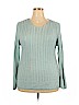 Tribeca Blue Pullover Sweater Size XL - photo 1