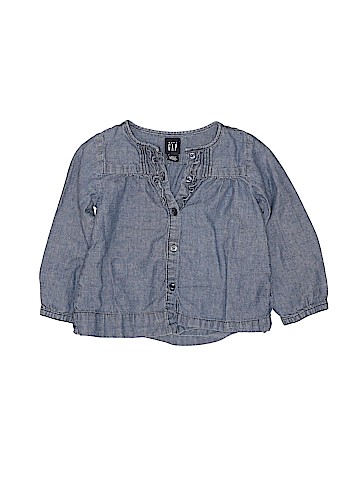 Baby Gap Long Sleeve Blouse (view 1)