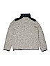 Nautica 100% Polyester Solid Gray Fleece Jacket Size M (youth) - photo 2