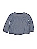 Baby Gap 100% Cotton Blue Long Sleeve Blouse Size 2T - photo 2