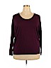 Victoria's Secret 100% Cotton Purple Long Sleeve T-Shirt Size XL - photo 1