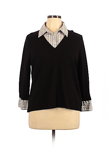 Apt. 9 3/4 Sleeve Top (view 1)