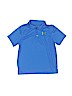 Under Armour 100% Polyester Solid Blue Active T-Shirt Size XS (youth) - photo 1