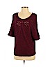 Ella Moss Burgundy Pullover Sweater Size S - photo 1