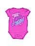 Under Armour 100% Polyester Purple Short Sleeve Onesie Size 3-6 mo - photo 1